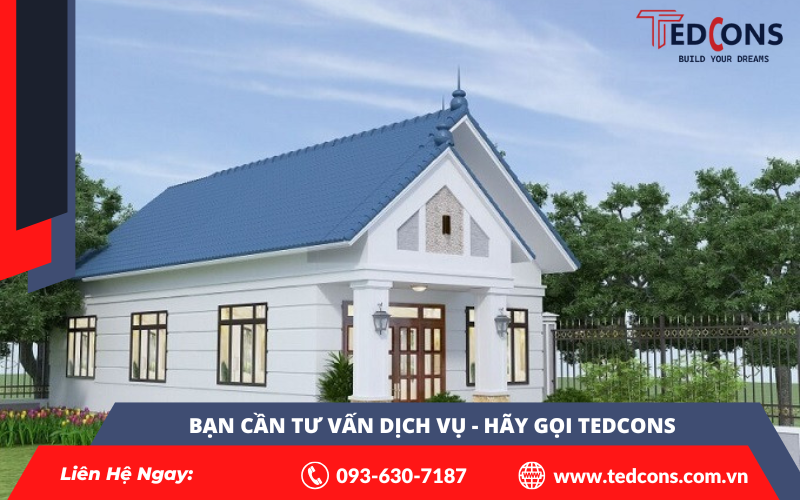 Mẫu Nhà Mái Thái Cấp 4 Đơn Giản, Hiện Đại 2 Mẫu Nhà Mái Thái Cấp 4 Đơn Giản, Hiện Đại