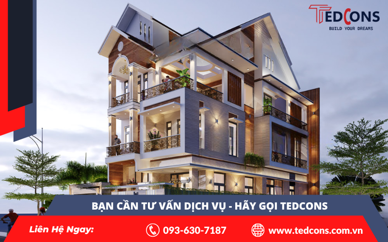 Dịch Vụ Hoàn Thiện Mặt Tiền Biệt Thự – Giải Pháp Nâng Tầm Giá Trị Kiến Trúc 4 Dịch Vụ Hoàn Thiện Mặt Tiền Biệt Thự | Tedcons