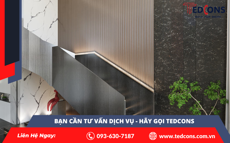 Dịch vụ xây dựng cầu thang cho nhà phố hiện đại | Tedcons