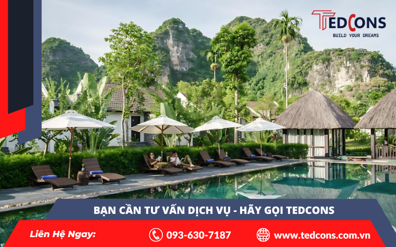 Dịch vụ xây dựng resort nghỉ dưỡng – Giải pháp toàn diện cùng tổng thầu Tedcons 2 Dịch vụ xây dựng resort nghỉ dưỡng cùng tổng thầu Tedcons