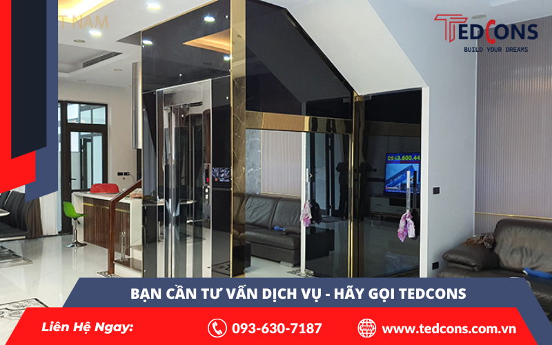 Thang máy cho biệt thự trở nên sang trọng 4 Thang máy cho biệt thự trở nên sang trọng
