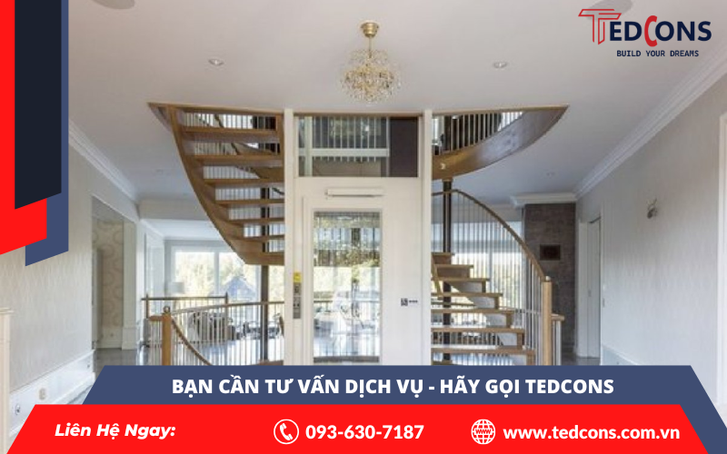 Thang máy cho biệt thự trở nên sang trọng 3 Thang máy cho biệt thự trở nên sang trọng