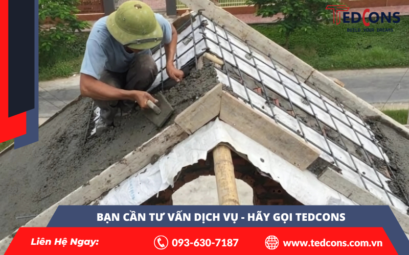 Thi công mái dốc cho nhà phố – Giải pháp hoàn hảo cho không gian sống bền vững và thẩm mỹ 4 Kỹ thuật thi công mái dốc cho nhà phố – Từng chi tiết quyết định chất lượng