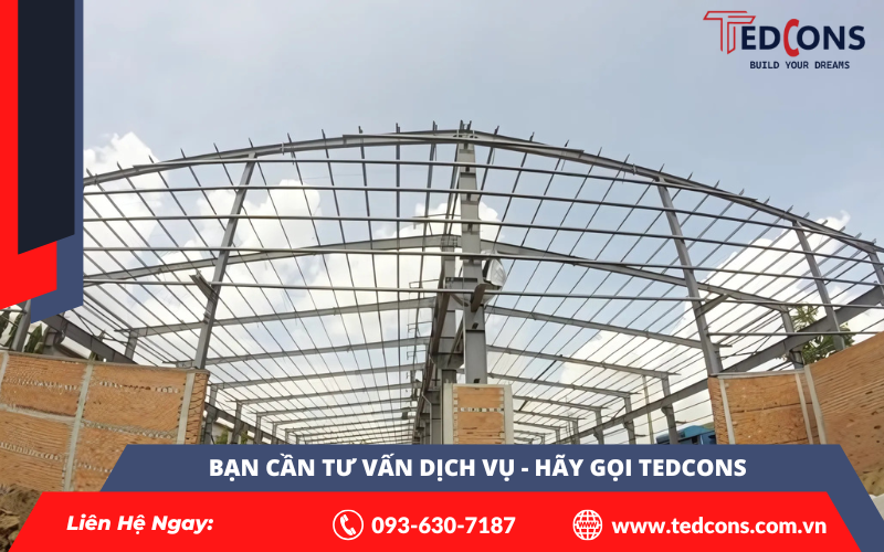 Xây dựng nhà xưởng kết cấu thép cho công nghiệp hiện đại