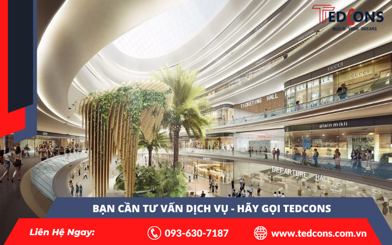 Xây dựng trung tâm thương mại: Những điều cần lưu ý