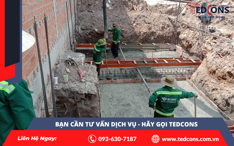 Móng băng cho nhà phố: Nền móng vững chắc cho không gian sống bền vững