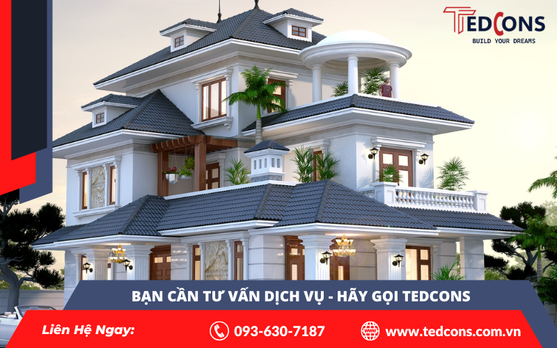 Biệt thự hướng Nam: Lựa chọn chuẩn phong thủy và tối ưu công năng sống