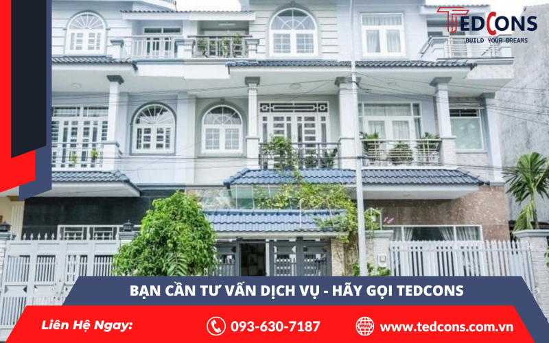 Dịch vụ thi công nhà nguyên căn | Tedcons