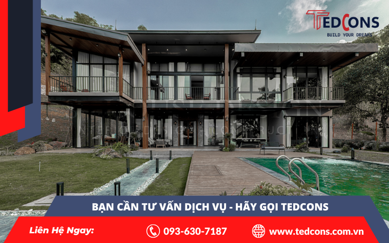 Dịch vụ xây dựng villa nghỉ dưỡng | Tedcons
