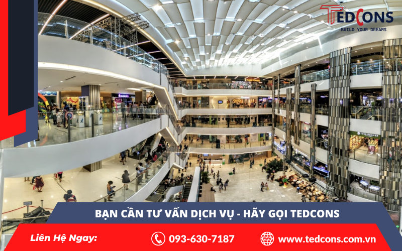 Những nguyên tắc thiết kế mặt bằng trung tâm thương mại