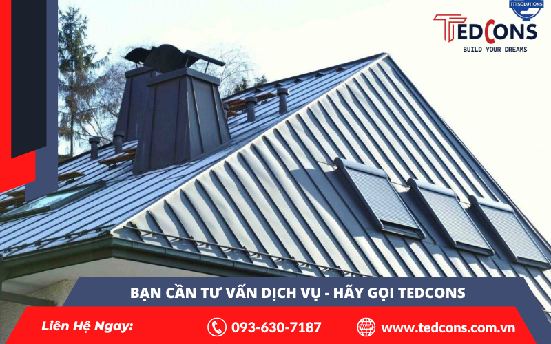Kỹ thuật thi công mái dốc cho nhà phố – Từng chi tiết quyết định chất lượng