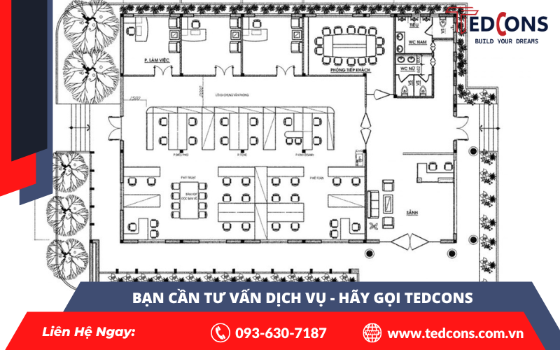 thiết kế 2D nội thất