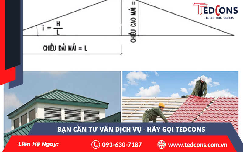Tiêu chuẩn độ dốc mái: Yếu tố quyết định tuổi thọ và hiệu năng công trình
