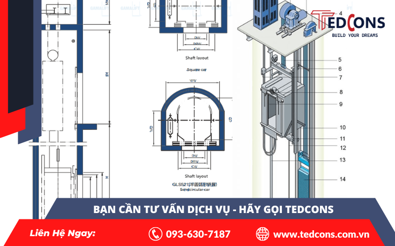 Tiêu chuẩn hố PIT thang máy: Yếu tố nền móng đảm bảo vận hành an toàn